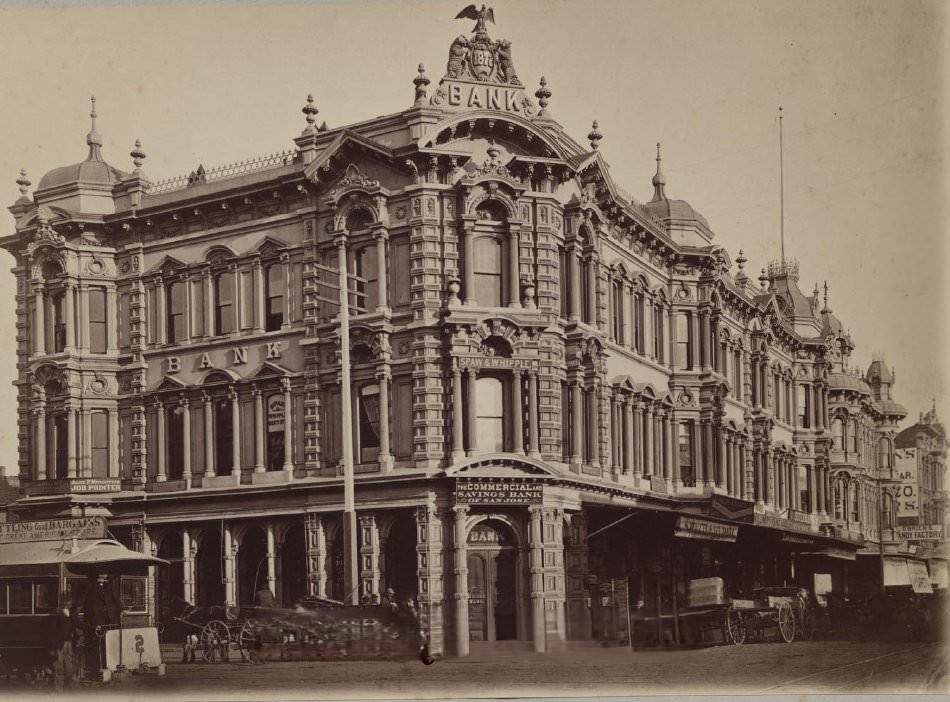 #8 Commercial & Savings Bank, San Jose, 1884