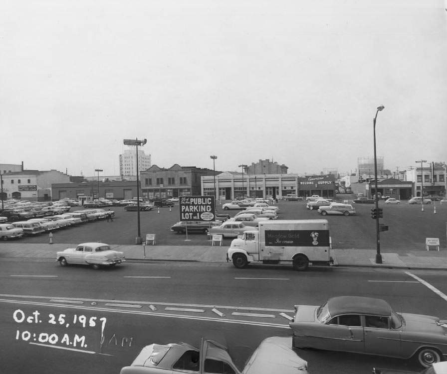 #72 Market Street North of Santa Clara Street, San Jose, California, 1957
