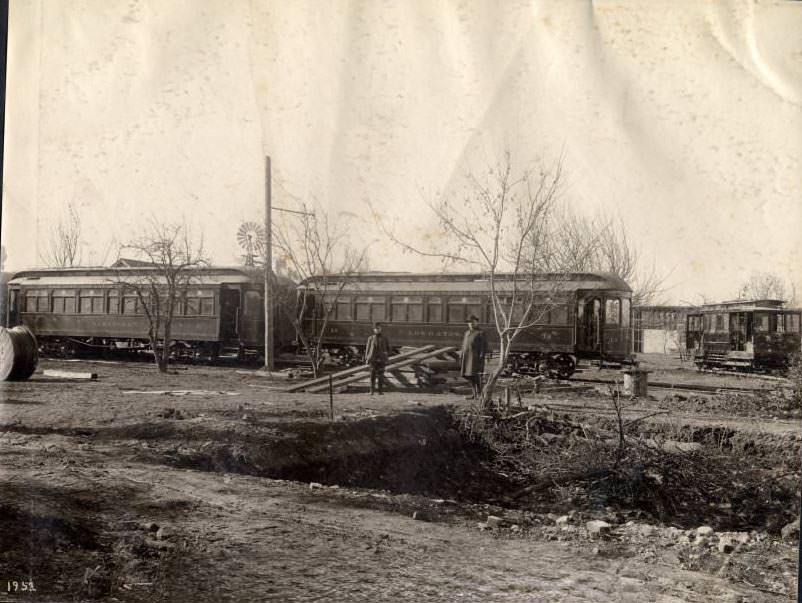 #64 New Cars of the San Jose and Los Gatos Interurban R. R., 1900s