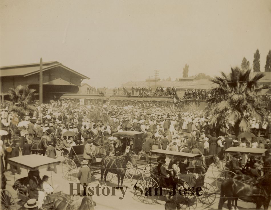 #76 Southern Pacific Depot, North First Street, 1898