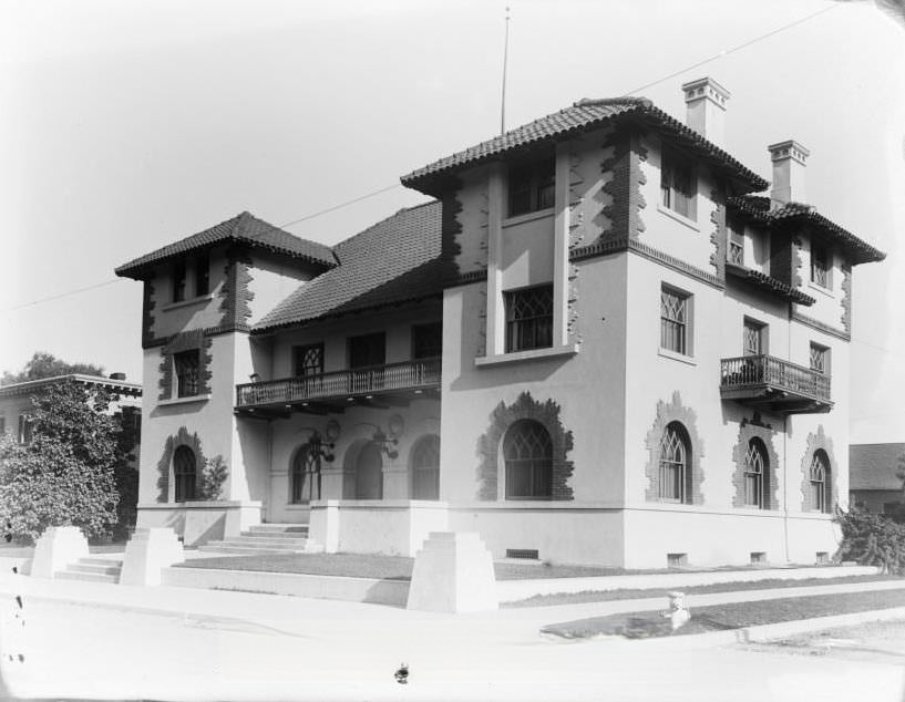#3 Three story building/meeting place, 1910s