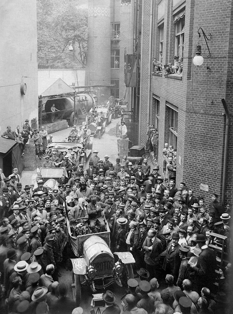 #35 Berlin The legendary car race from New York to Paris 1908 last more than 7 months.