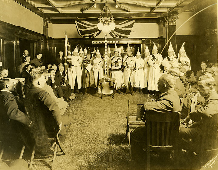 #45 Ku Klux Klan Meeting, Vancouver, 1925