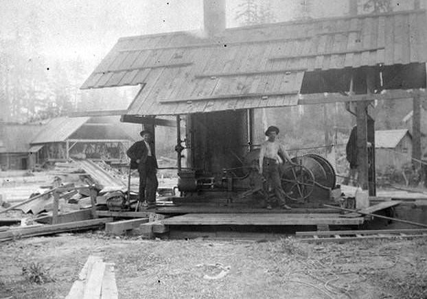 #46 East Highland Mill on Lockwood Creek, 1880s