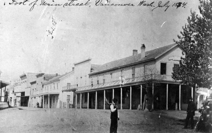 #20 Foot of Main Street Vancouver, 1884