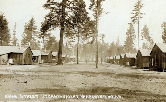 #4 Cantonment in Vancouver, 1918