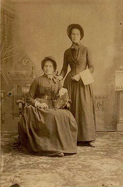 #7 Two Female Salvation Army members in Vancouver, 1893