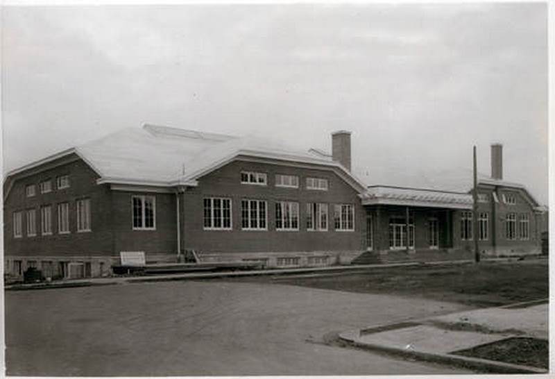 #38 The exterior of the American Legion community building in Vancouver, 1922.