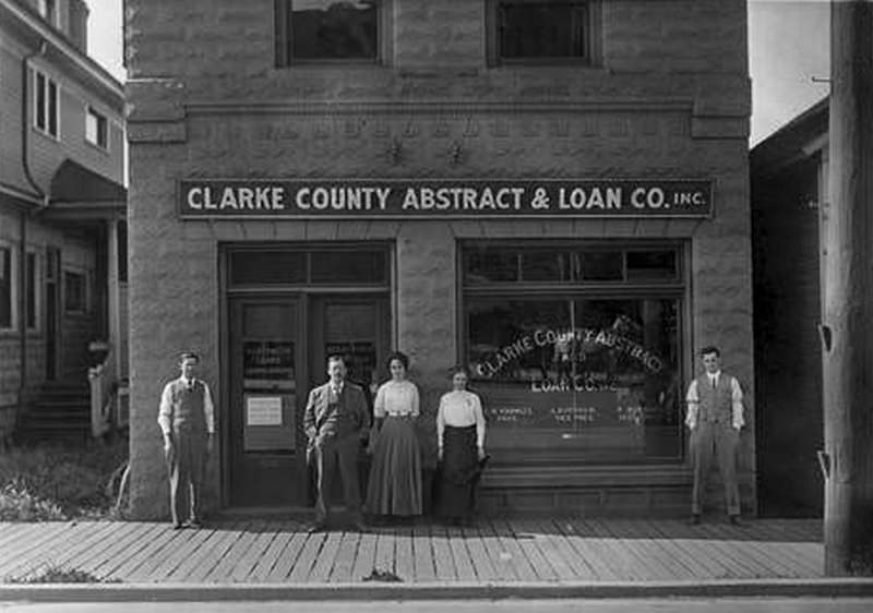 #48 Clarke County Abstract & Loan Co. Building, 1911