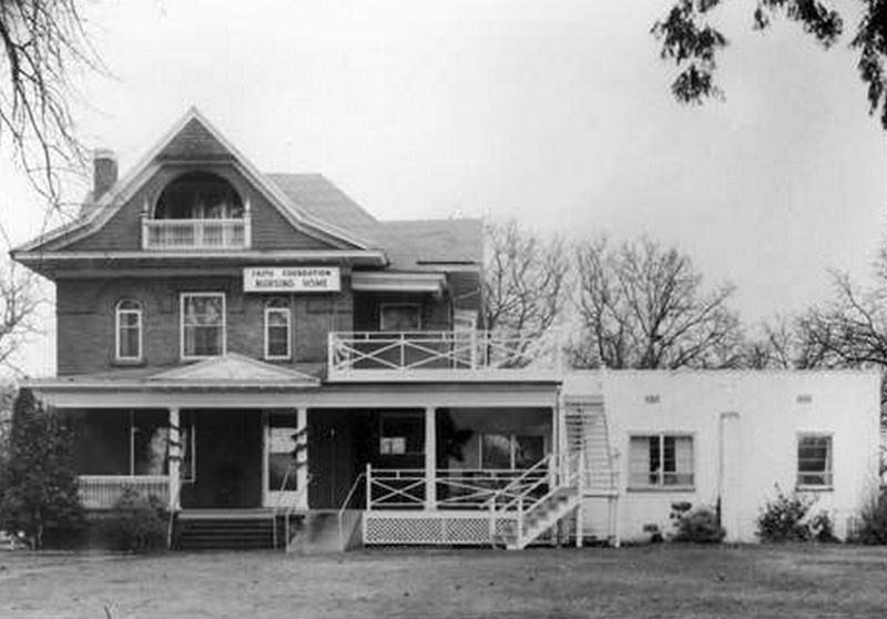 #28 The exterior of the Faith Foundation Nursing Home in Vancouver, Washington, 1940s