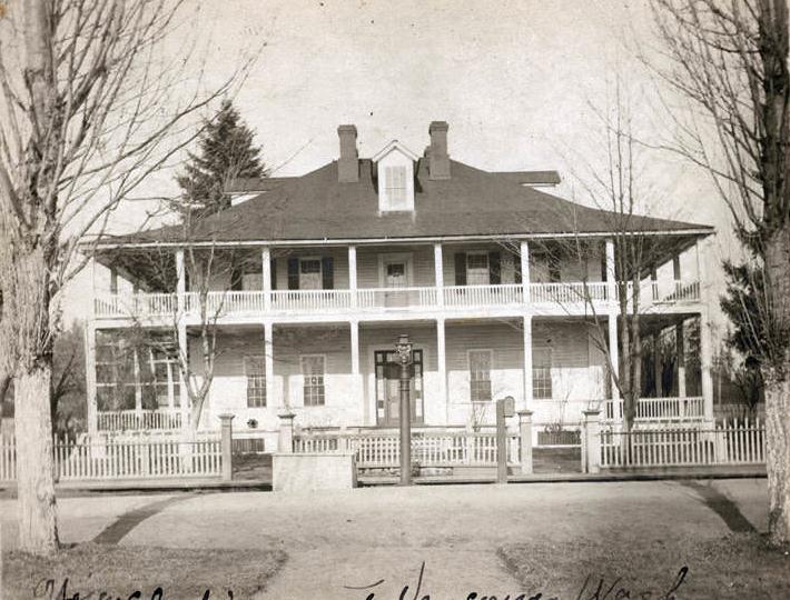 #44 The Grant House as the Officer’s Club on Officer’s Row at the Vancouver Barracks, 1900s