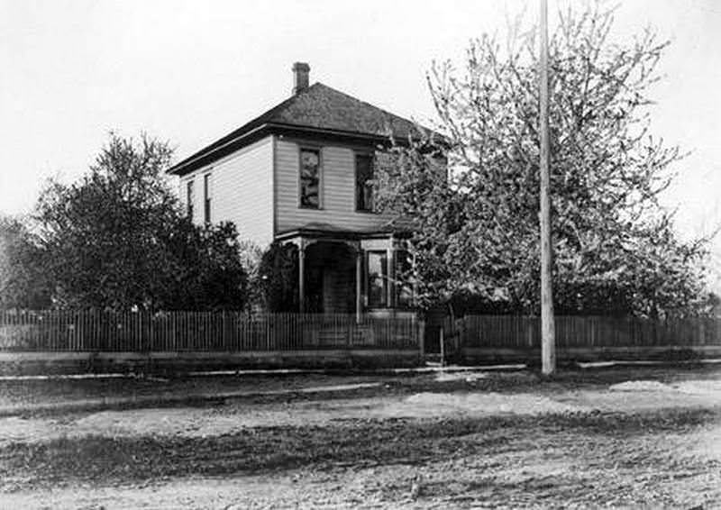 #38 The Henrichsen home located on 16th Street between Broadway and Main Streets, 1940s
