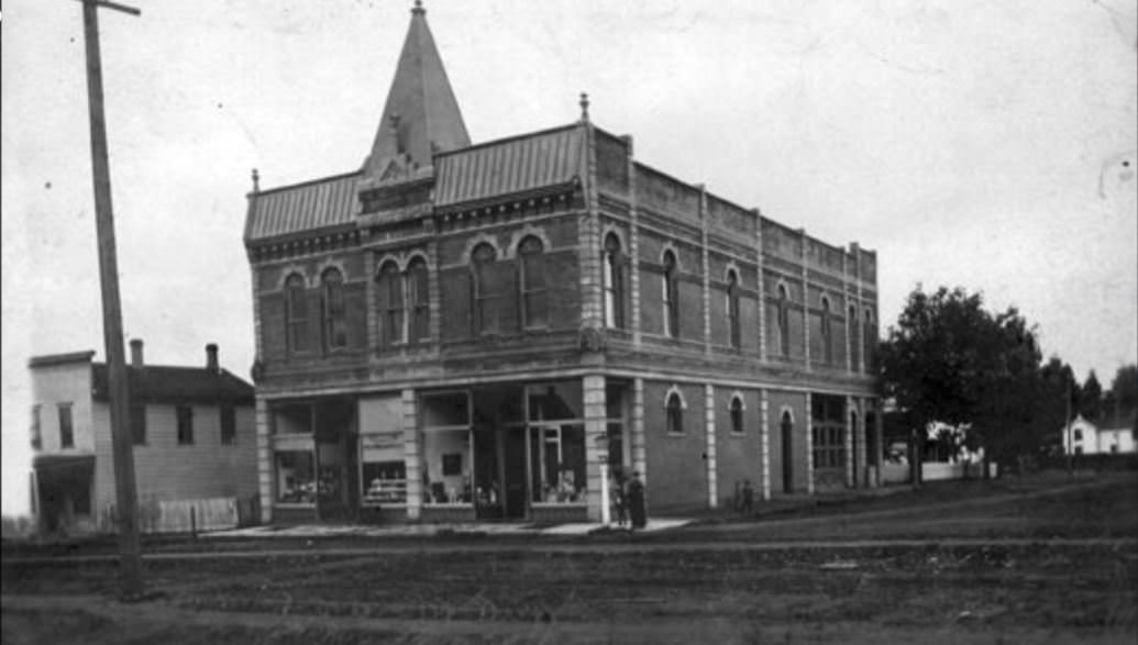 #46 The exterior of an Masonic Temple in Vancouver, 1940s