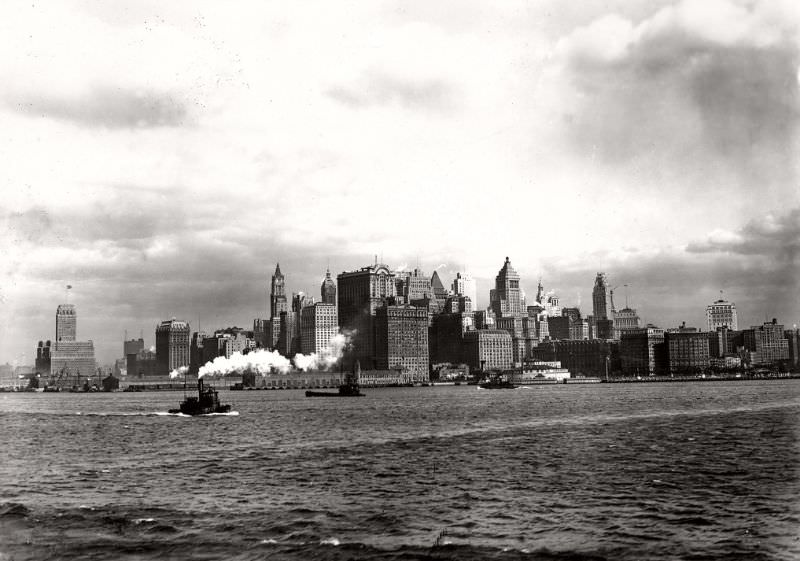 #82 New York skyline, 1927