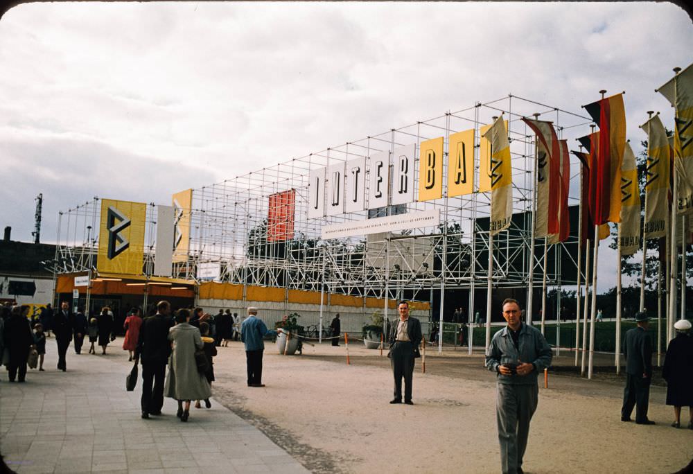 #20 Interbau’ was a housing development in West Berlin, constructed as part of the 1957 International Building Exhibition.