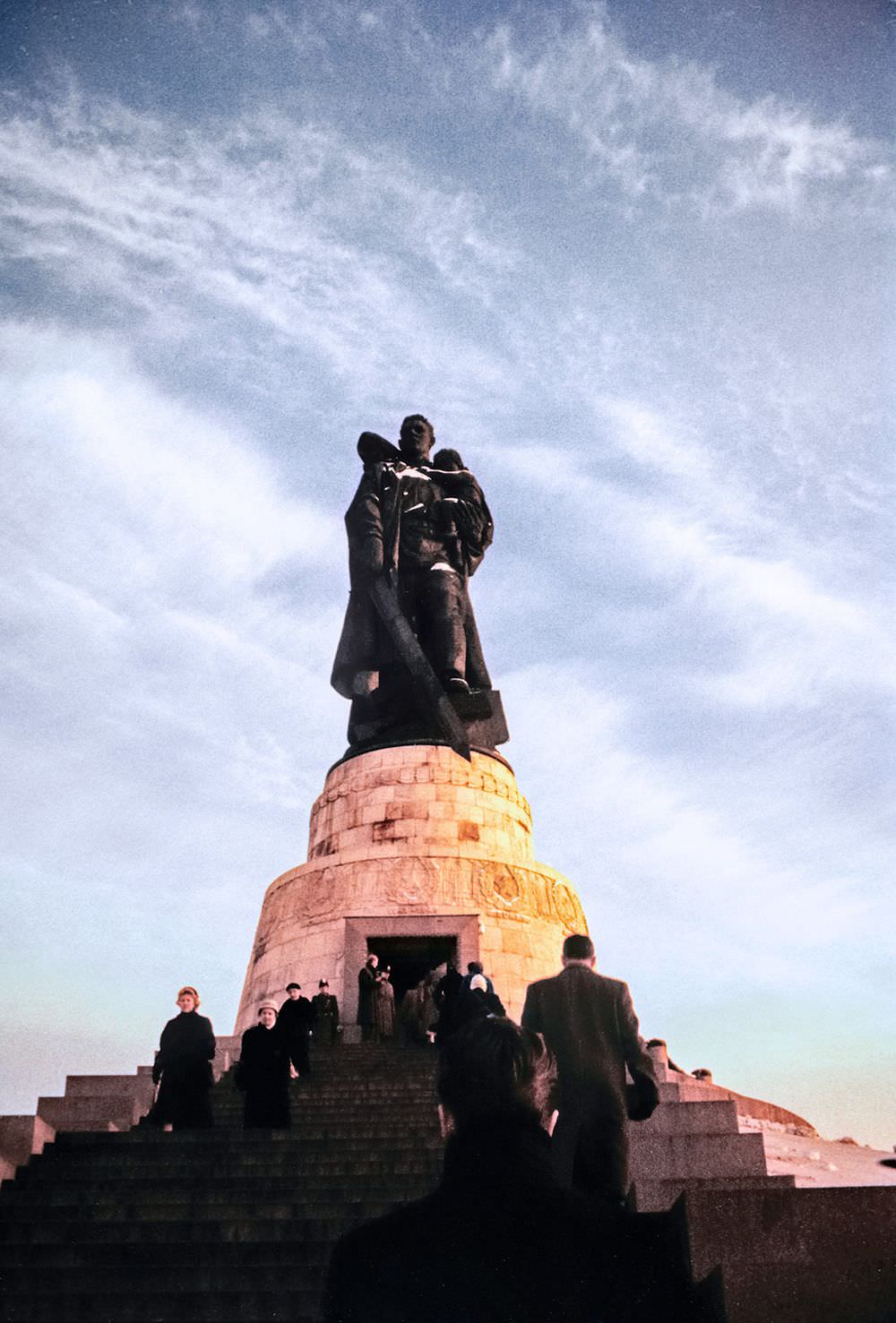 #26 Jumping back in time, this picture was taken the previous winter, at the Soviet War Memorial at Treptower Park, in Berlin.