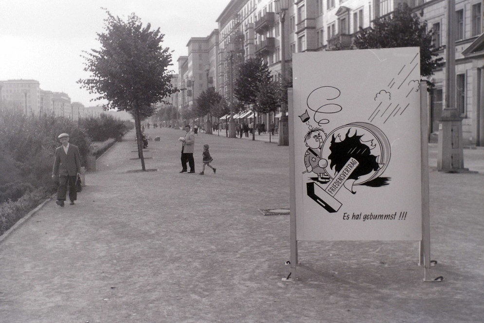 #56 Stalinallee was later renamed Karl Marx Allee.