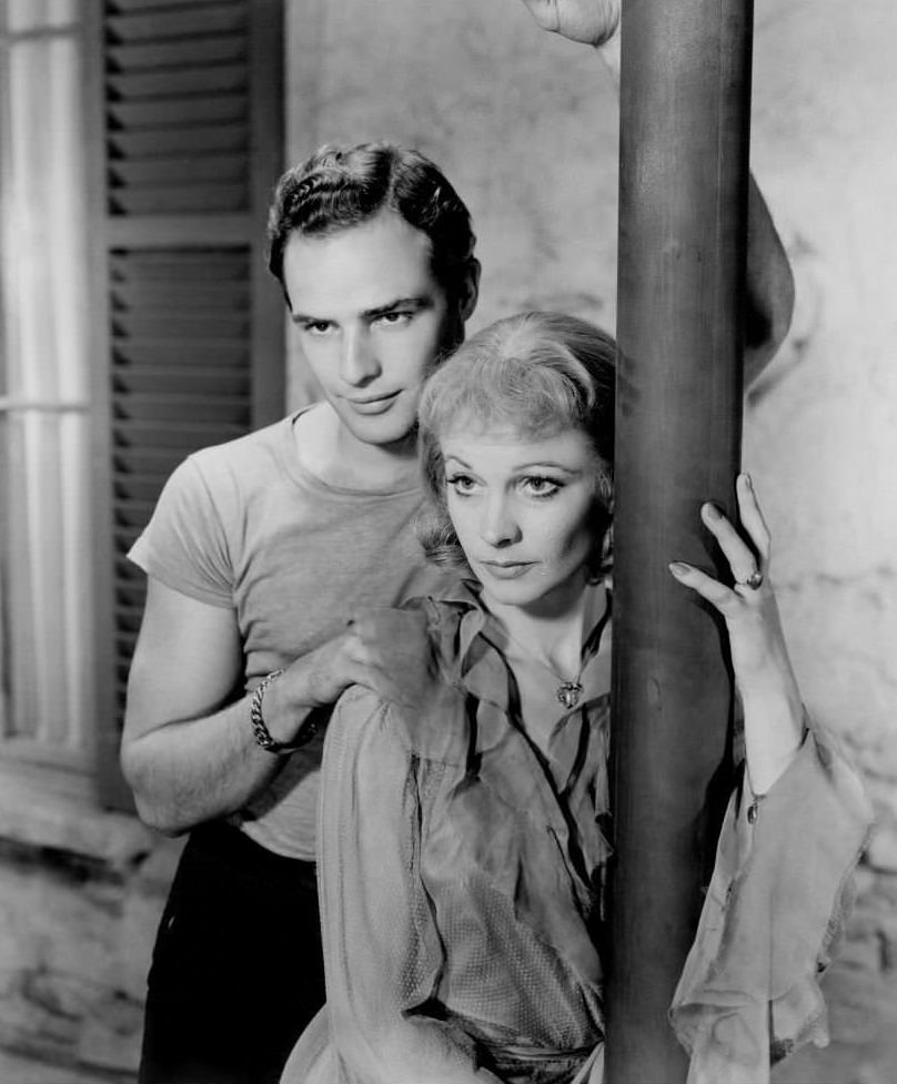 Marlon Brando and Vivien Leigh in ‘A Streetcar Named Desire’
