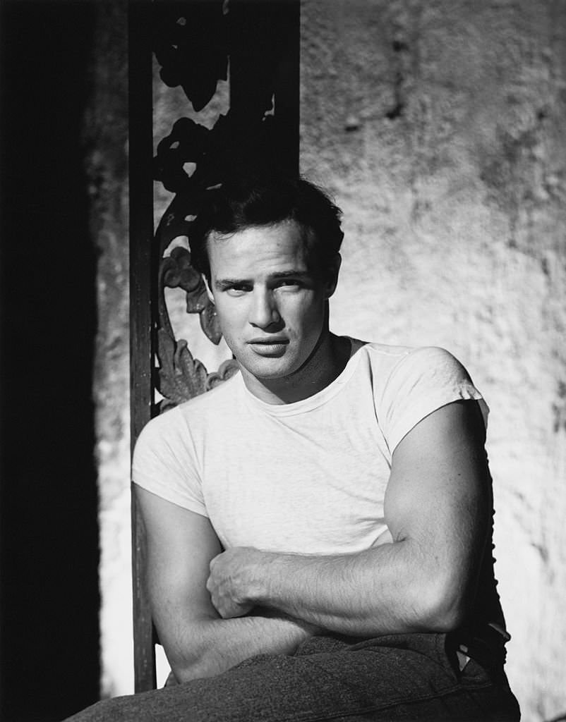 Marlon Brando in character as Stanley Kowalski in the film ‘A Streetcar Named Desire’, 1950.