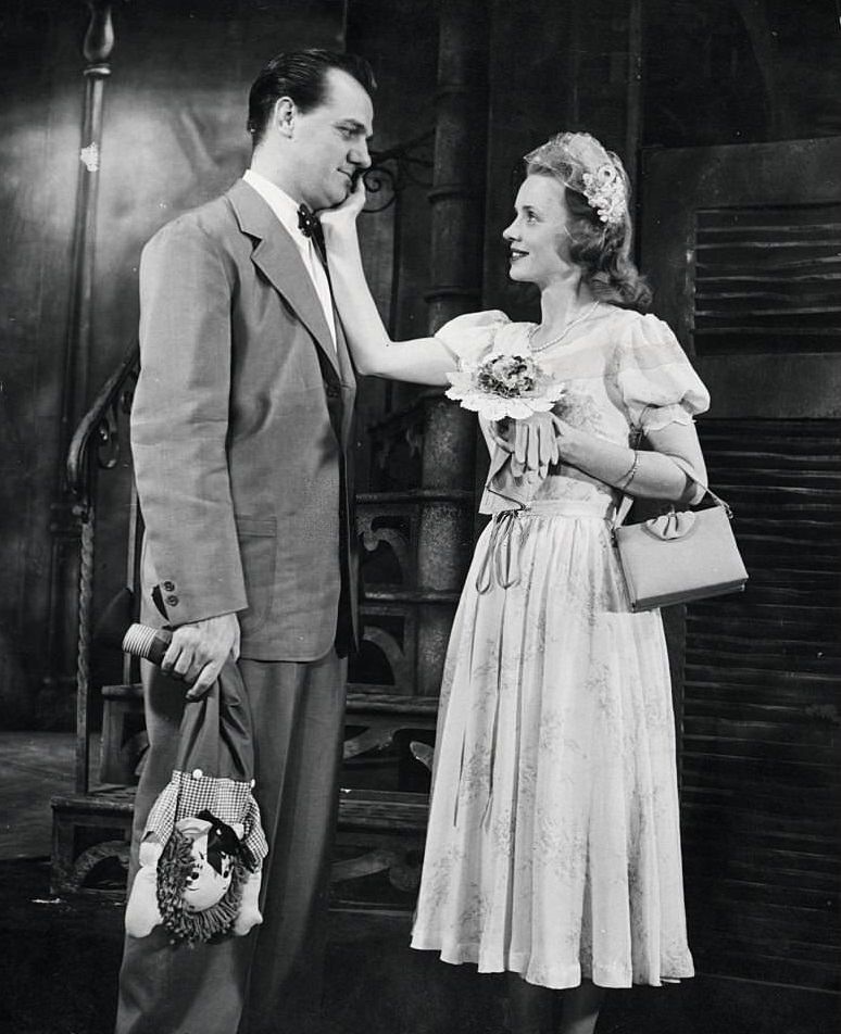 Jessica Tandy and Karl Malden in ‘A Streetcar Named Desire’, 1951