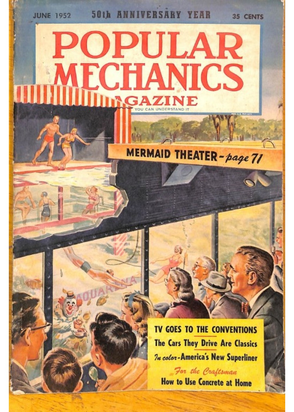 #11 Glurpo on the cover of Popular Mechanics – June, 1952