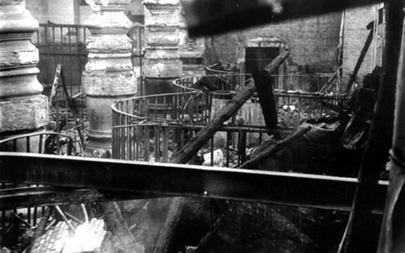 #16 More ruins at the Zoo, following the November raid.