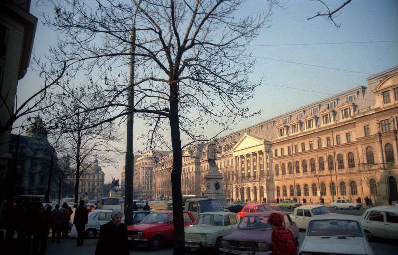 #1 Bucharest street scenes, 1979
