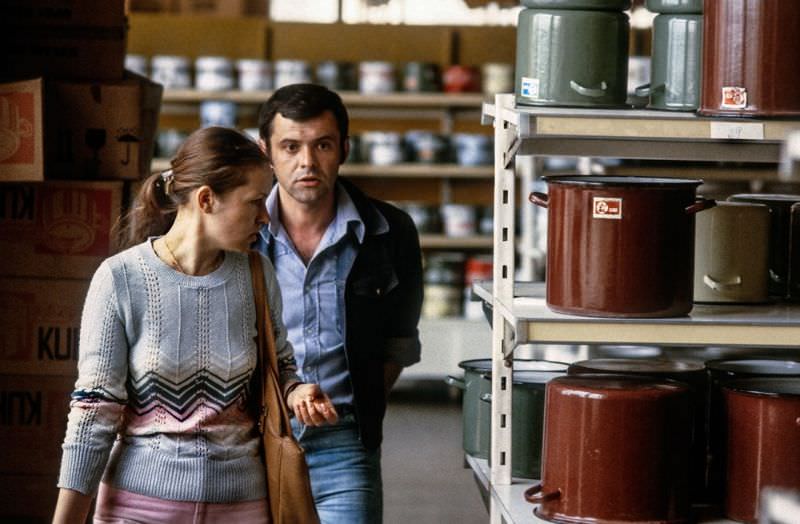 #55 Store in Bucharest, 1979