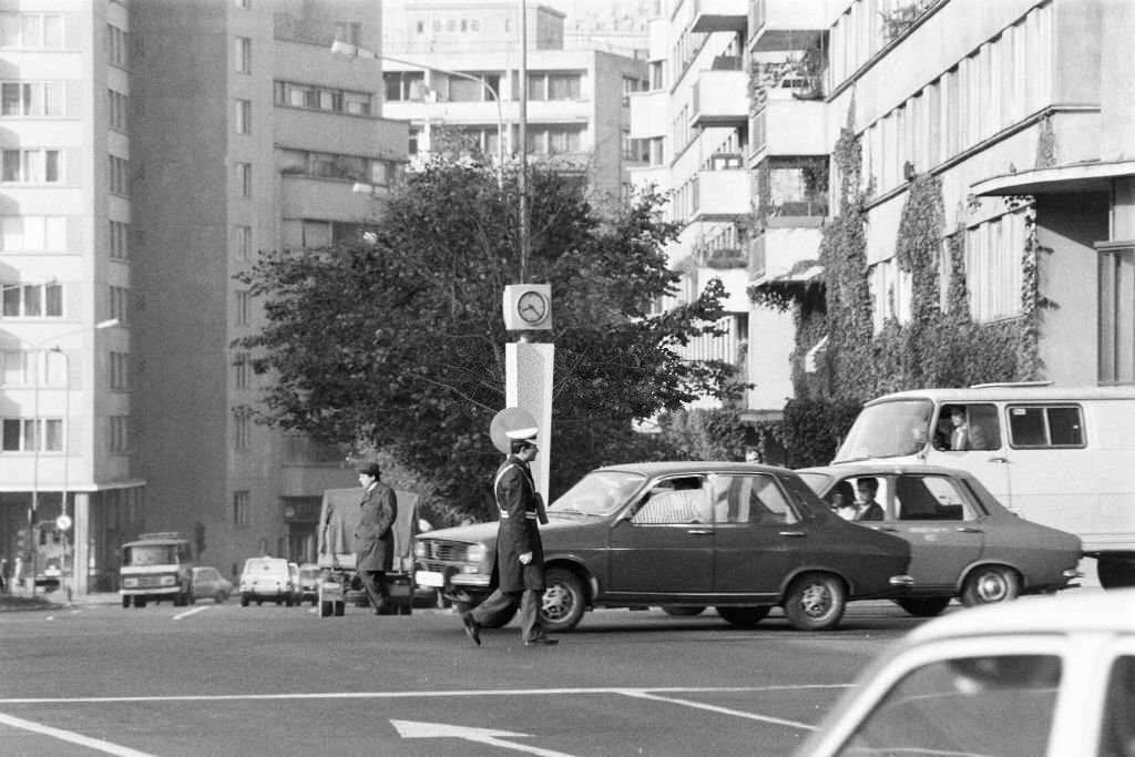 #93 A general view of Bucharest City on October 8, 1979 in Bucharest, Romania.
