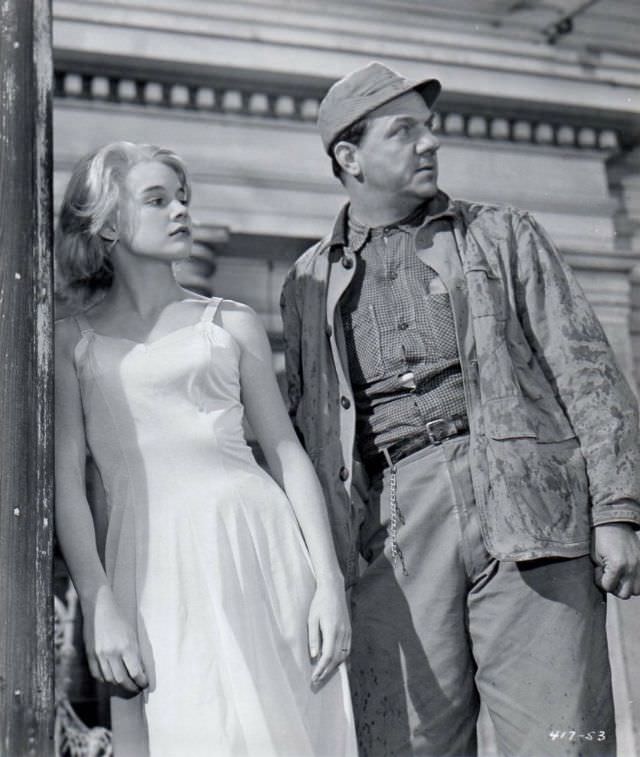 Stunning Photos of Carroll Baker during the filming of Baby Doll (1956) Movies