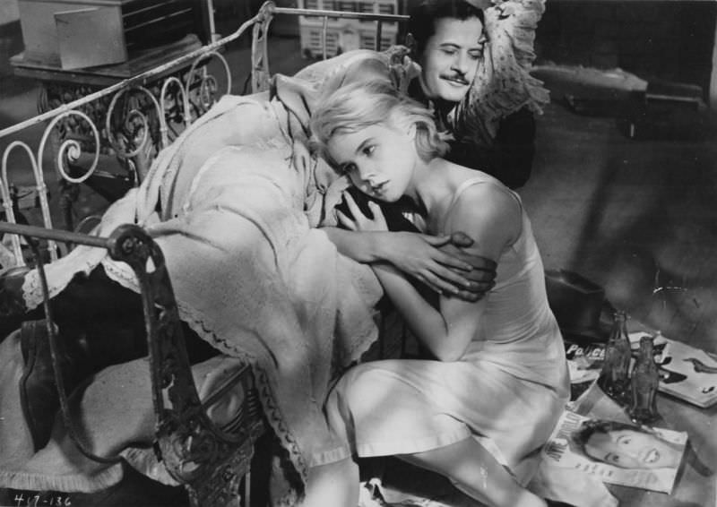 Stunning Photos of Carroll Baker during the filming of Baby Doll (1956) Movies