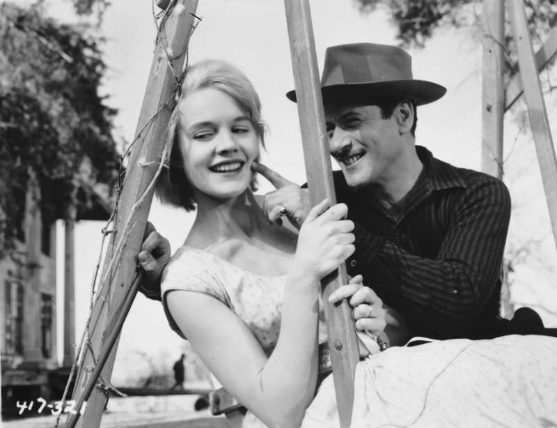Stunning Photos of Carroll Baker during the filming of Baby Doll (1956) Movies