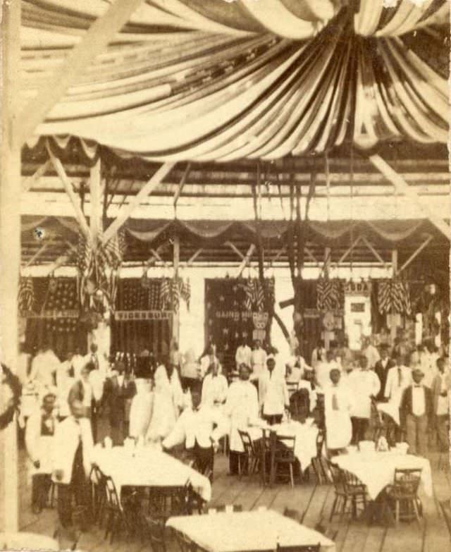 #26 Refreshment Saloon, Centennial International Exhibition, Philadelphia, Pennsylvania, 1876