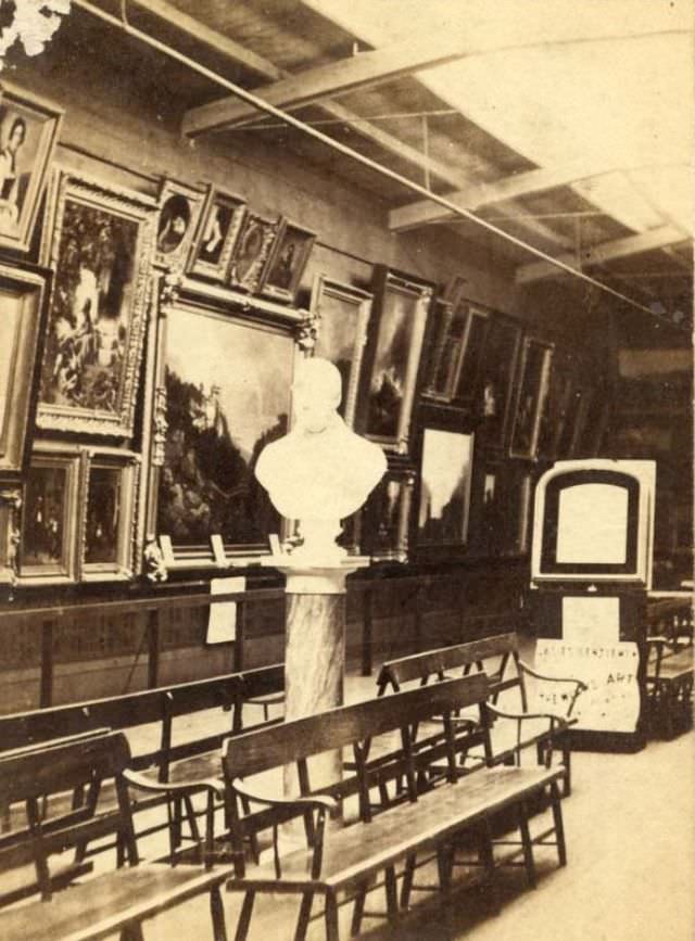 #4 Art Gallery, Centennial International Exhibition, Philadelphia, Pennsylvania, 1876