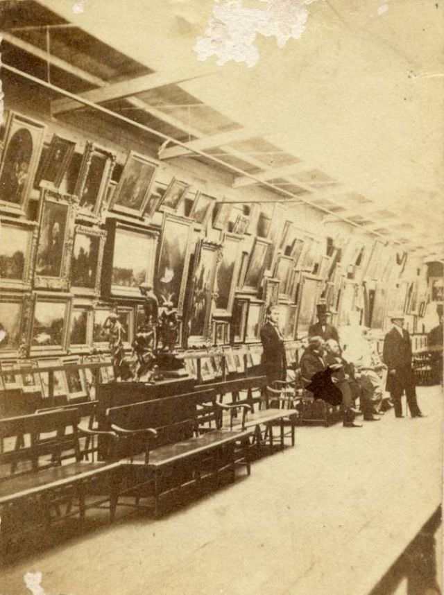 #1 Art Gallery, Centennial International Exhibition, Philadelphia, Pennsylvania, 1876
