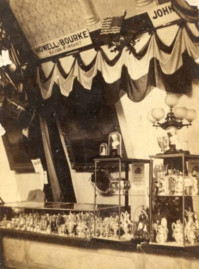 #8 Department of Silverware, Centennial International Exhibition, Philadelphia, Pennsylvania, 1876