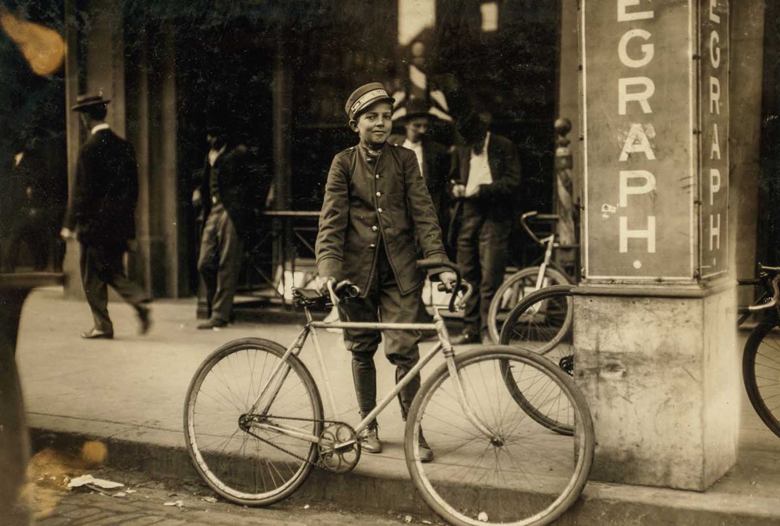 #15 Postal Telegraph messenger. Location: Birmingham, Alabama, November, 1910.