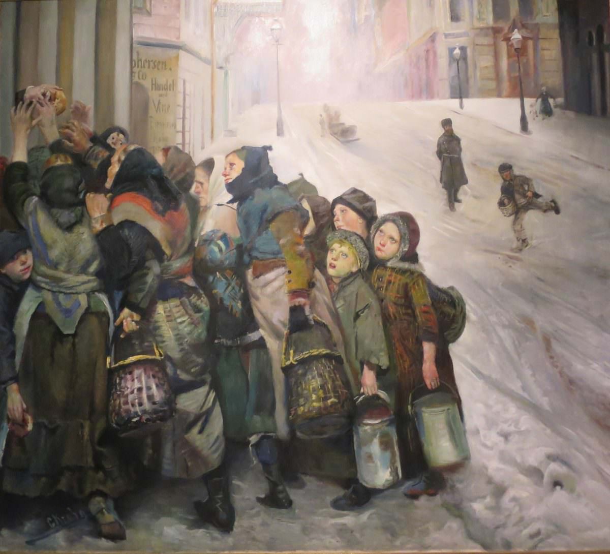 #1 The Struggle for Existence’ Christian Krohg, 1890.