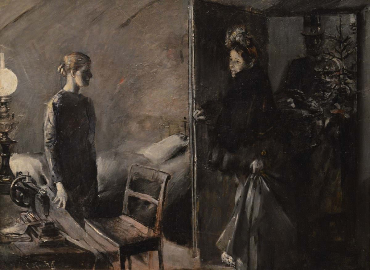 #11 Seamstress’ Christmas Eve, 1893.