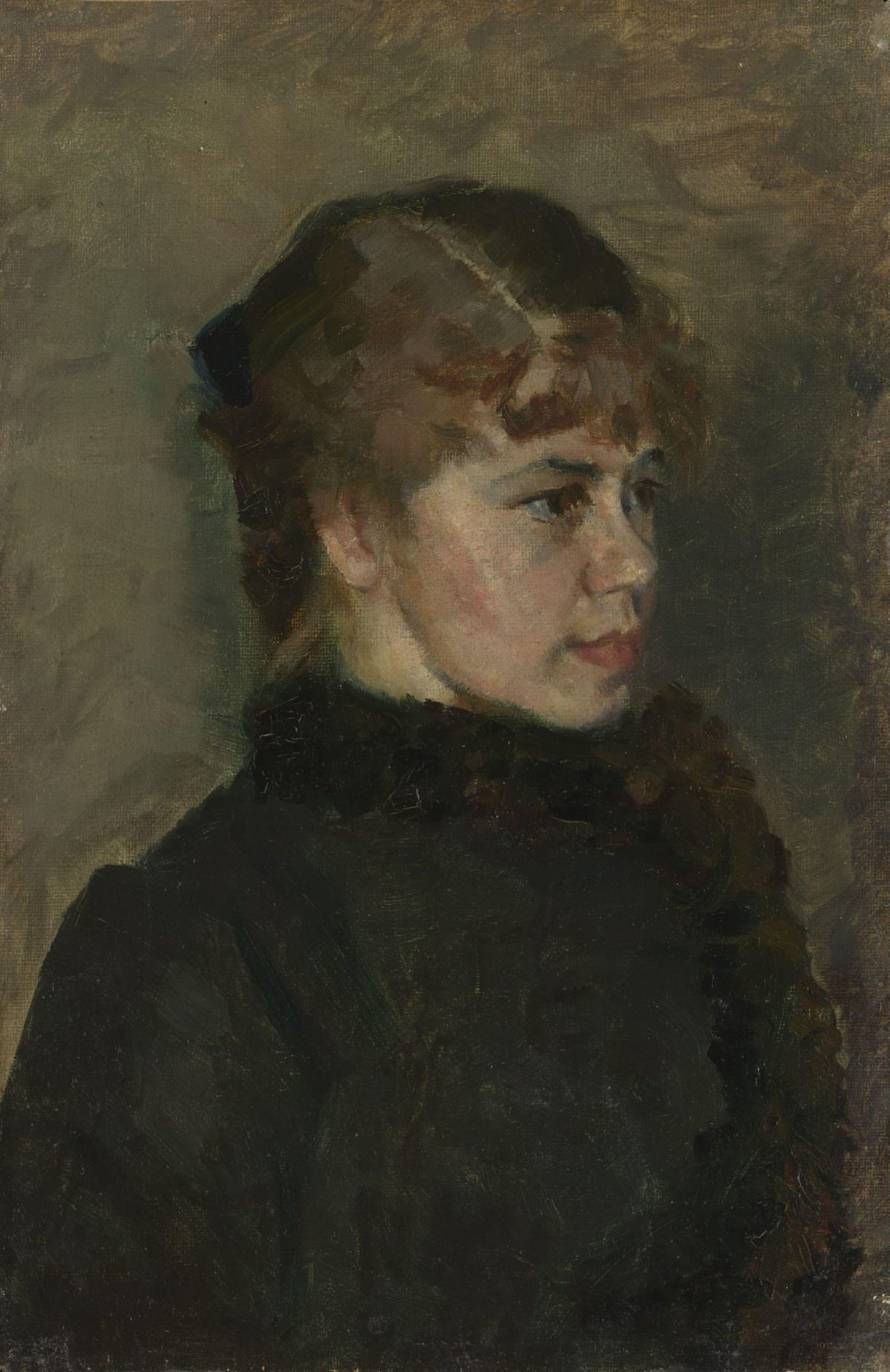 #18 Young Lady, 1890.