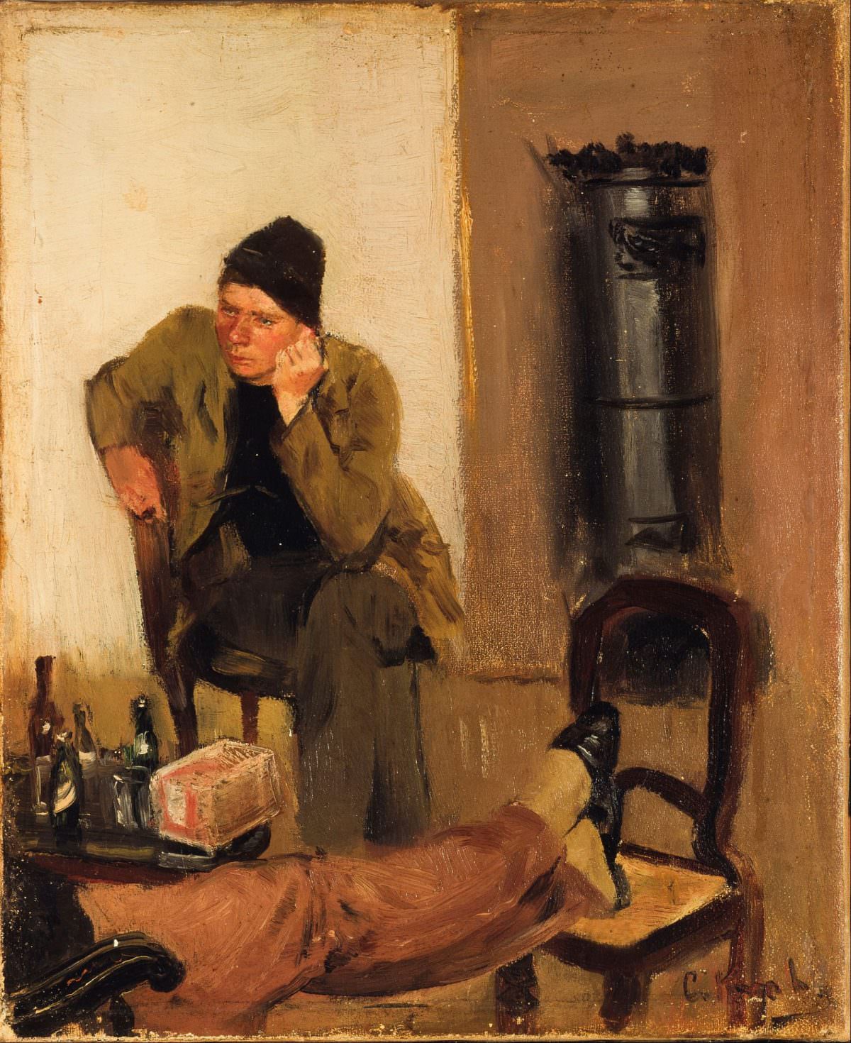 #20 Charles Lundh in Conversation with Christian Krohg, 1883.