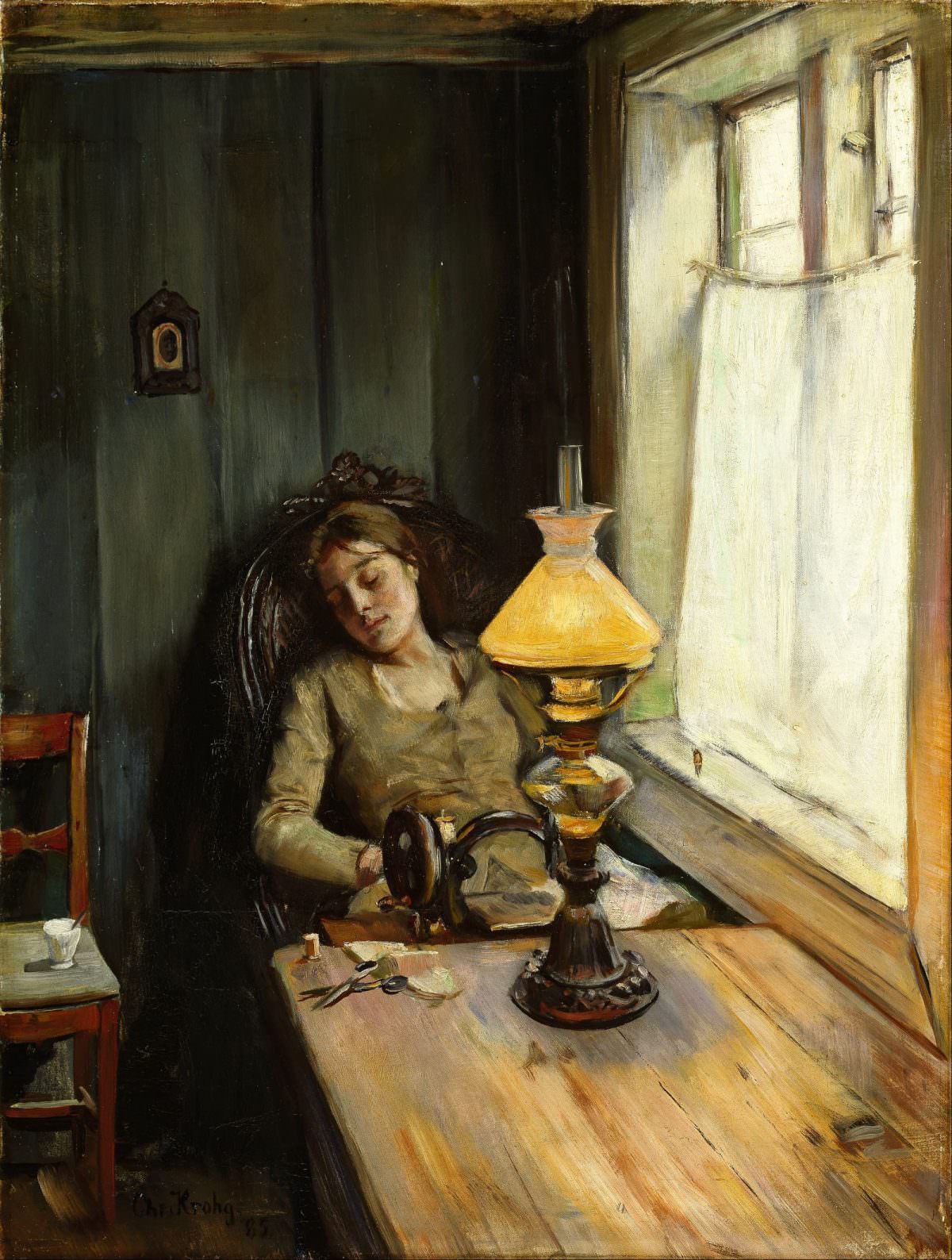 #21 Tired, 1885.