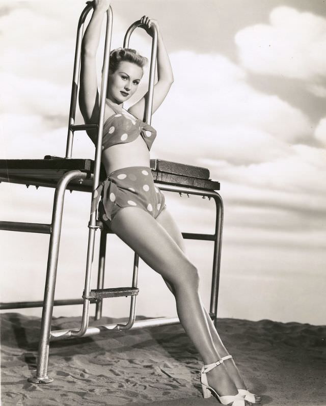 #14 Virginia Mayo by Bert Six, 1948
