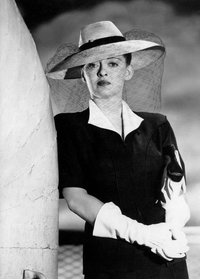 #2 Bette Davis photographed by Bert Six for ‘Now, Voyager’, 1942