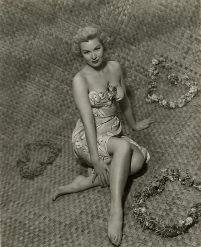 #43 Virginia Mayo by Bert Six, 1950s