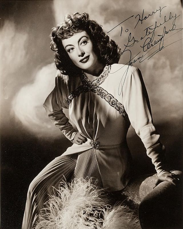 #7 Joan Crawford by Bert Six, 1945