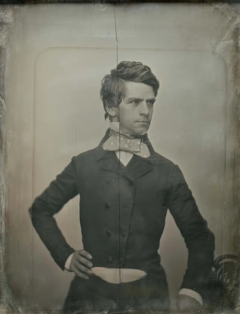 #2 Nathaniel P. Banks was 36 years old when this picture was taken in 1852.