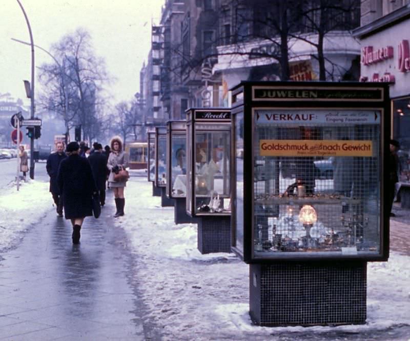 #24 On the Kurfurstendamm, West Berlin, February 1970