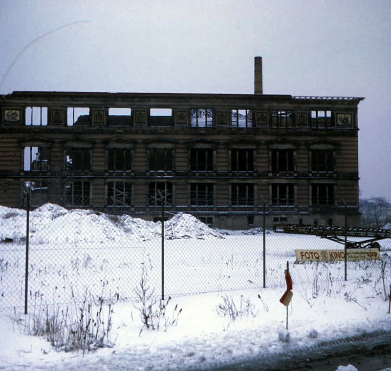 #26 Ruins of the Cultural Center near the Berlin Wall, West Berlin, February 1970