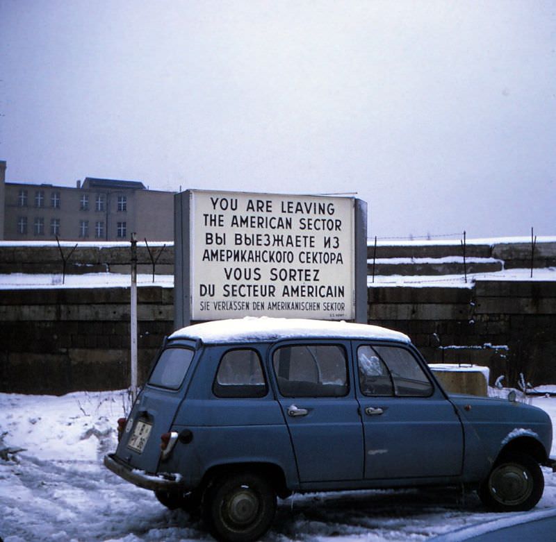 #30 The Berlin Wall, West Berlin, February 1970